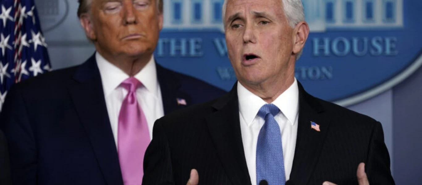 Τραμπ: «Κατώτερος των περιστάσεων ο Μάικ Πενς - Δεν είχε το κουράγιο»